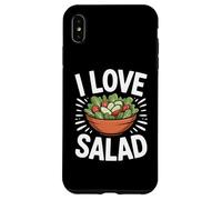 I Love Salad Fresh Veggie Bowl Case for iPhone XS Max