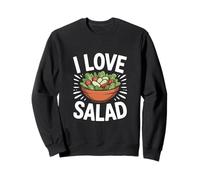 I Love Salad Fresh Veggie Bowl Sweatshirt