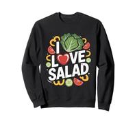I Love Salad Fresh Veggie Delight Sweatshirt