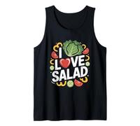 I Love Salad Fresh Veggie Delight Tank Top