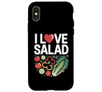 I Love Salad Fresh Veggie Lovers Delight Case for iPhone X/XS
