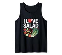 I Love Salad Fresh Veggie Lovers Delight Tank Top