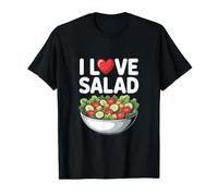I Love Salad Healthy Eating Passion Value Graphic T-Shirt
