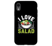 I Love Salad Veggies Veganism World Vegan Day Case for iPhone XR