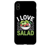 I Love Salad Veggies Veganism World Vegan Day Case for iPhone XS Max