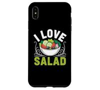 I Love Salad Veggies Veganism World Vegan Day Case for iPhone XS Max