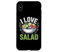 I Love Salad Veggies Veganism World Vegan Day Case for iPhone XS Max