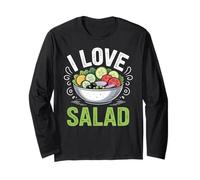 I Love Salad Veggies Veganism World Vegan Day Long Sleeve T-Shirt