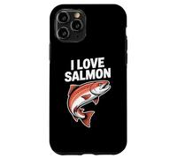 I Love Salmon Enthusiast Fishing Passion Case for iPhone 11 Pro