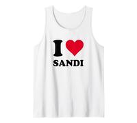 I Love Sandi Tank Top