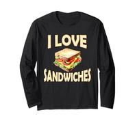 I Love Sandwiches Long Sleeve T-Shirt