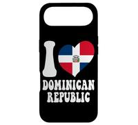 I Love Santo Domingo Dominican Republic Flag Heart Graphic Case for iPhone Air