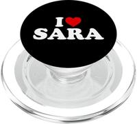 I Love Sara - Heart PopSockets PopGrip for MagSafe