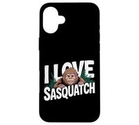 I Love Sasquatch Bigfoot Adventures Case for iPhone 16 Plus