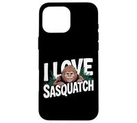 I Love Sasquatch Bigfoot Adventures Case for iPhone 16 Pro Max