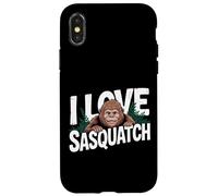 I Love Sasquatch Bigfoot Adventures Case for iPhone X/XS