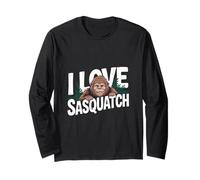 I Love Sasquatch Bigfoot Adventures Long Sleeve T-Shirt