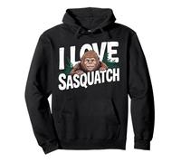 I Love Sasquatch Bigfoot Adventures Pullover Hoodie