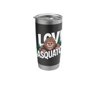 I Love Sasquatch Bigfoot Adventures Stainless Steel Insulated Tumbler