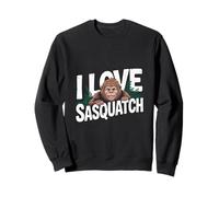 I Love Sasquatch Bigfoot Adventures Sweatshirt