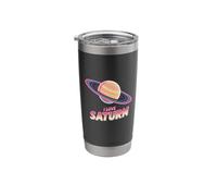 I Love Saturn Space Planet Astronomy Outer Space Funny Memes Stainless Steel Insulated Tumbler
