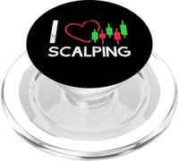 I Love Scalping - Crypto Scalper Futures Trader PopSockets PopGrip for MagSafe