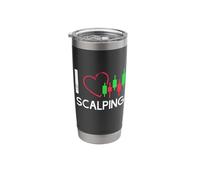 I Love Scalping - Crypto Scalper Futures Trader Stainless Steel Insulated Tumbler