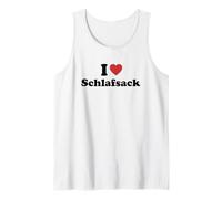 I Love Schlafsack Tank Top