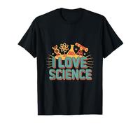 I Love Science Chemistry Astronomy T-Shirt