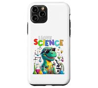 I Love Science Dinosaur T-rex Funny kids Chemistry Case for iPhone 11 Pro