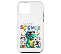 I Love Science Dinosaur T-rex Funny kids Chemistry Case for iPhone 12 mini