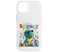 I Love Science Dinosaur T-rex Funny kids Chemistry Case for iPhone 14 Plus