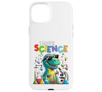 I Love Science Dinosaur T-rex Funny kids Chemistry Case for iPhone 15 Plus