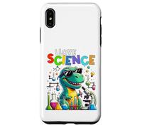 I Love Science Dinosaur T-rex Funny kids Chemistry Case for iPhone XS Max