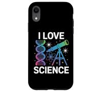 I Love Science DNA Telescope Atom Case for iPhone XR