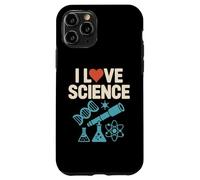 I Love Science DNA Telescope Chemistry Physics Case for iPhone 11 Pro