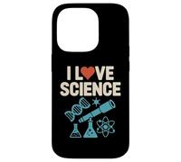 I Love Science DNA Telescope Chemistry Physics Case for iPhone 14 Pro
