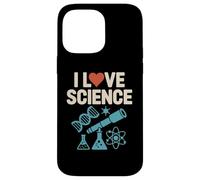 I Love Science DNA Telescope Chemistry Physics Case for iPhone 14 Pro Max