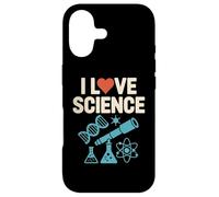 I Love Science DNA Telescope Chemistry Physics Case for iPhone 17