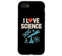 I Love Science DNA Telescope Chemistry Physics Case for iPhone SE (2020) / 7/8