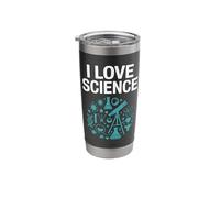 I Love Science Experimental Designs Stainless Steel Insulated Tumbler