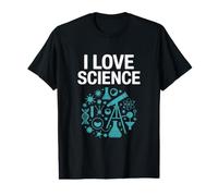 I Love Science Experimental Designs Value Graphic T-Shirt