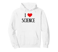 I Love Science I Heart Science Funny Scientist Physics Lover Pullover Hoodie