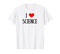 I Love Science I Heart Science Funny Scientist Physics Lover T-Shirt