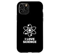 I Love Science Nerd Enthusiast Atom Chemistry STEM Pride Case for iPhone 11 Pro