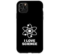 I Love Science Nerd Enthusiast Atom Chemistry STEM Pride Case for iPhone 11 Pro Max