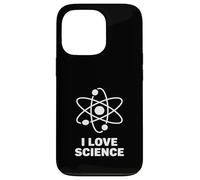 I Love Science Nerd Enthusiast Atom Chemistry STEM Pride Case for iPhone 13 Pro