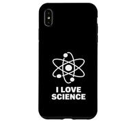 I Love Science Nerd Enthusiast Atom Chemistry STEM Pride Case for iPhone XS Max