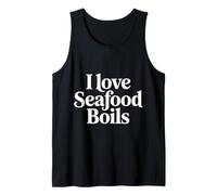 I Love Seafood Boils Crab Shrimp Lover - Tank Top