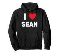 I Love Sean Pullover Hoodie